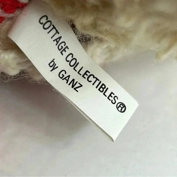 Vintage Ganz 9” in Baxter Bear  w/ Cottage Collectibles American Flag sweater - Picture 5 of 5